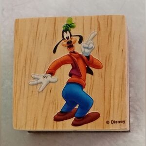 Disney Goofy Wooden Art Block